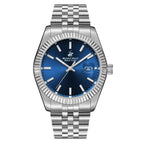 Beverly Hills Polo Club – Silver Blue Dial Date Watch