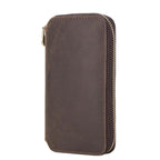 Vintage Handmade Leather Watch Storage Bag